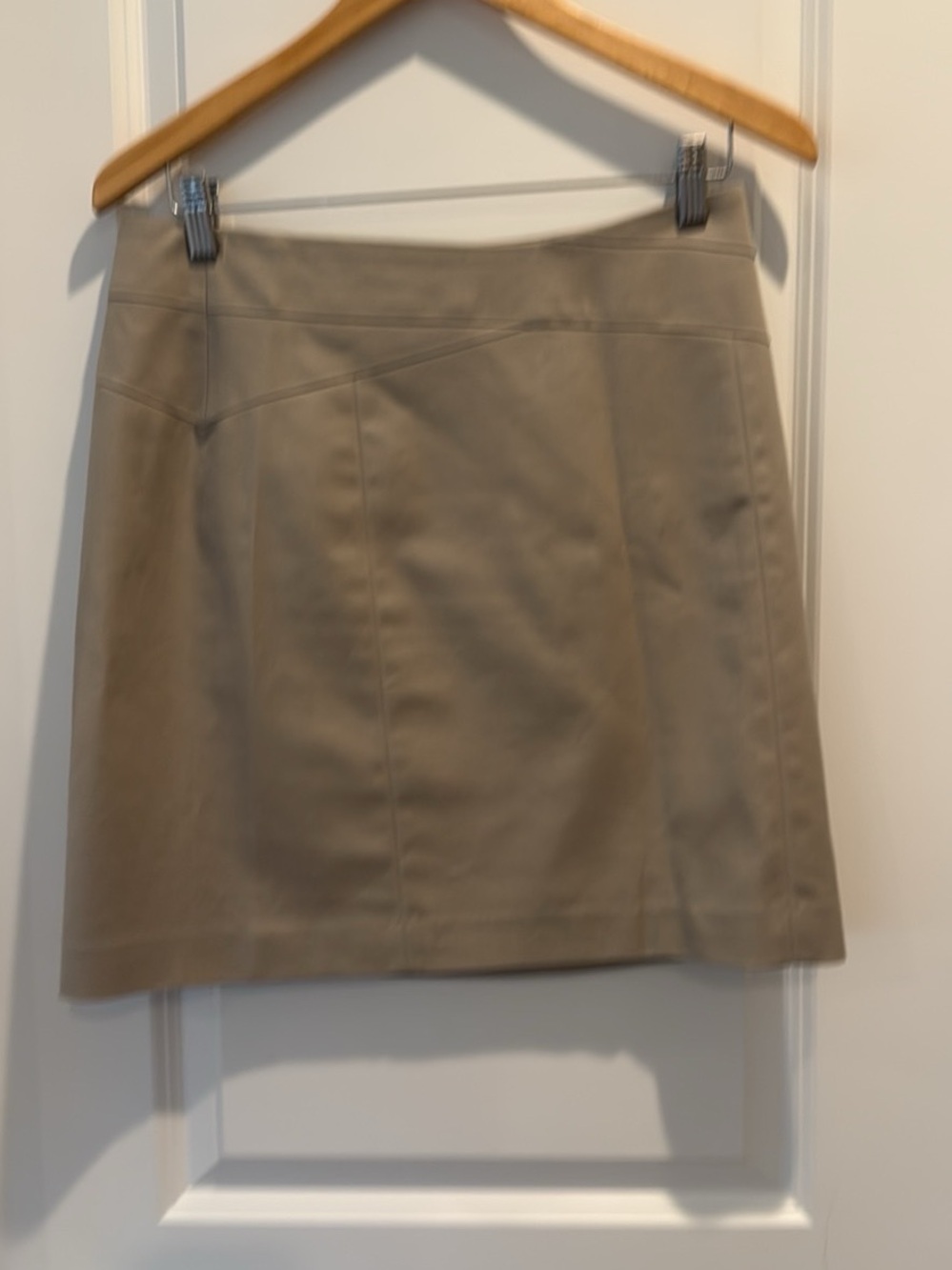 Banana Republic Beige Mini Skirt